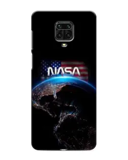 Чохол для Xiaomi Redmi Note 9S з картинкою «Земля з космосу NASA»