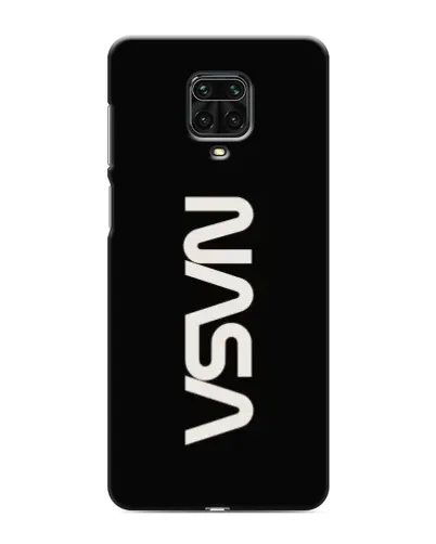 Чохол для Xiaomi Redmi Note 9S з картинкою «NASA — вертикальний логотип»