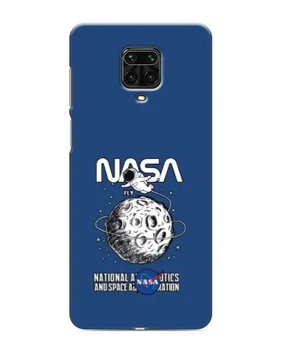 Чохол для Xiaomi Redmi Note 9S з картинкою «NASA — місячна місія»