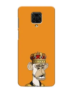 Чохол для Xiaomi Redmi Note 9S з картинкою «Золота мавпа Bored Ape»