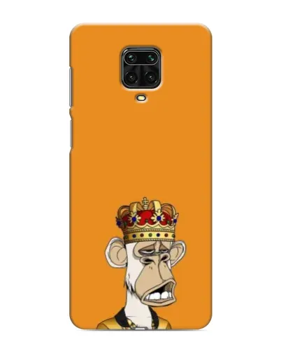 Чохол для Xiaomi Redmi Note 9S з картинкою «Золота мавпа Bored Ape»