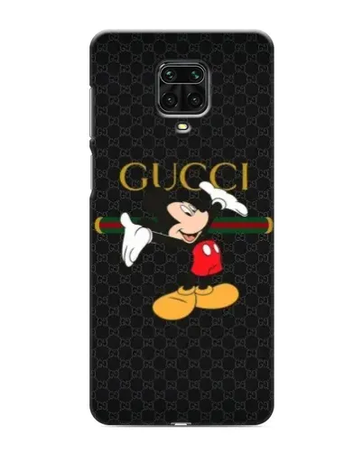 Чохол для Xiaomi Redmi Note 9S з картинкою «Міккі Маус Gucci»