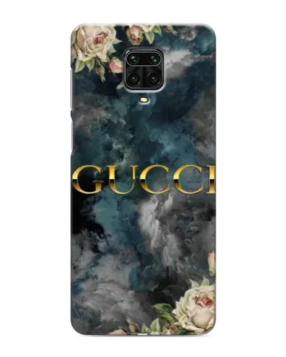Чехол для Xiaomi Redmi Note 9S с картинкой «Абстрактные цветы Gucci»