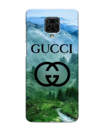 Чохол для Xiaomi Redmi Note 9S з картинкою «Gucci — гірський пейзаж»