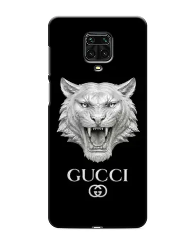 Чехол для Xiaomi Redmi Note 9S с картинкой «Gucci — серебряный лев» Чехол для Xiaomi Redmi Note 9S с картинкой «Gucci — серебряный лев»