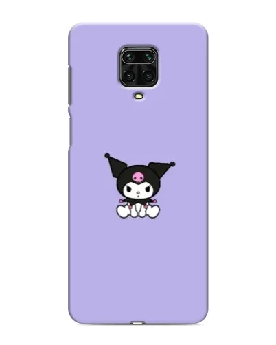 Чехол для Xiaomi Redmi Note 9S с картинкой «Kuromi — фиолетовый минимализм»