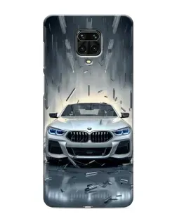 Чехол для Xiaomi Redmi Note 9S с картинкой «BMW в свете фар» Чехол для Xiaomi Redmi Note 9S с картинкой «BMW в свете фар»