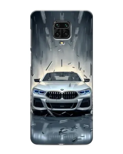 Чехол для Xiaomi Redmi Note 9S с картинкой «BMW в свете фар» Чехол для Xiaomi Redmi Note 9S с картинкой «BMW в свете фар»