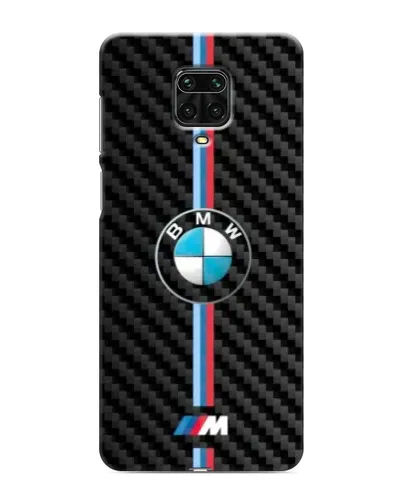Чехол для Xiaomi Redmi Note 9S с картинкой «Эмблема BMW и карбон» Чехол для Xiaomi Redmi Note 9S с картинкой «Эмблема BMW и карбон»