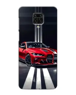 Чехол для Xiaomi Redmi Note 9S с картинкой «Красная BMW на дороге» Чехол для Xiaomi Redmi Note 9S с картинкой «Красная BMW на дороге»