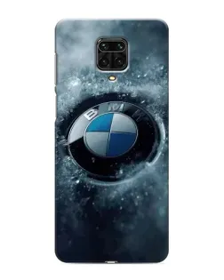 Чехол для Xiaomi Redmi Note 9S с картинкой «Логотип BMW — лед» Чехол для Xiaomi Redmi Note 9S с картинкой «Логотип BMW — лед»