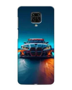 Чехол для Xiaomi Redmi Note 9S с картинкой «BMW — огни неона» Чехол для Xiaomi Redmi Note 9S с картинкой «BMW — огни неона»