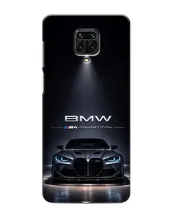 Чехол для Xiaomi Redmi Note 9S с картинкой «BMW сквозь ночной город» Чехол для Xiaomi Redmi Note 9S с картинкой «BMW сквозь ночной город»