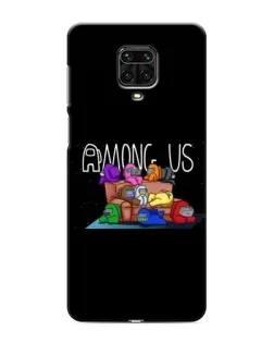 Чохол для Xiaomi Redmi Note 9S з картинкою «Логотип Among Us»