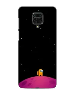 Чохол для Xiaomi Redmi Note 9S з картинкою «Самотній герой на планеті»