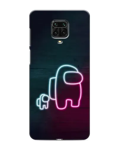 Чохол для Xiaomi Redmi Note 9S з картинкою «Among Us неон-арт» Чохол для Xiaomi Redmi Note 9S з картинкою «Among Us неон-арт»
