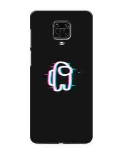 Чохол для Xiaomi Redmi Note 9S з картинкою «Among Us неон»