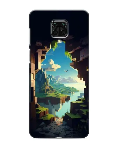 Чохол для Xiaomi Redmi Note 9S з картинкою «Вид з печери»