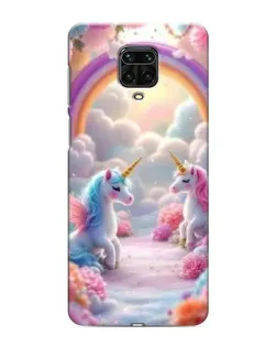 Чохол для Xiaomi Redmi Note 9S з картинкою «Веселка і єдинороги» Чохол для Xiaomi Redmi Note 9S з картинкою «Веселка і єдинороги»