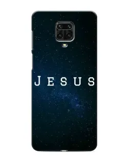 Чехол для Xiaomi Redmi Note 9S с картинкой «Звездное небо Jesus»