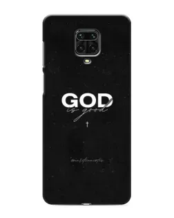 Чехол для Xiaomi Redmi Note 9S с картинкой «GOD — Бог над всем»