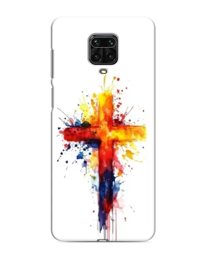 Чехол для Xiaomi Redmi Note 9S с картинкой «Акварельный крест» Чехол для Xiaomi Redmi Note 9S с картинкой «Акварельный крест»