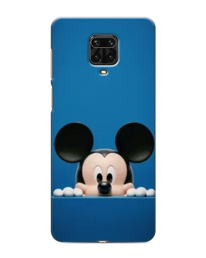 Чохол для Xiaomi Redmi Note 9S з картинкою «Міккі виглядає»