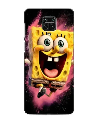 Чохол для Xiaomi Redmi Note 9S з картинкою «Вибуховий Спанч Боб»
