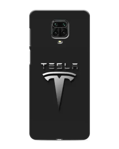 Чехол для Xiaomi Redmi Note 9S с картинкой «Стальной логотип Tesla» Чехол для Xiaomi Redmi Note 9S с картинкой «Стальной логотип Tesla»
