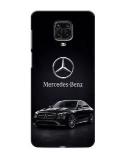 Чехол для Xiaomi Redmi Note 9S с картинкой «Mercedes — решетка радиатора»