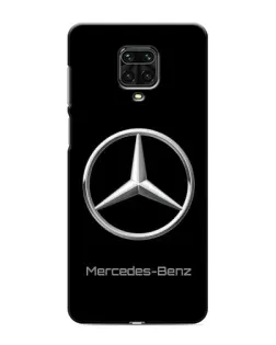 Чехол для Xiaomi Redmi Note 9S с картинкой «Mercedes Silver Logo»