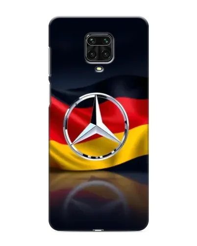 Чехол для Xiaomi Redmi Note 9S с картинкой «Mercedes — флаг Германии» Чехол для Xiaomi Redmi Note 9S с картинкой «Mercedes — флаг Германии»