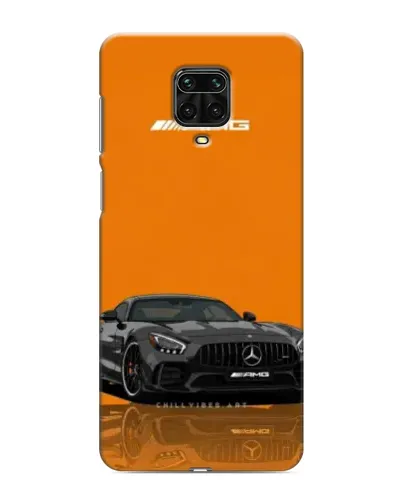 Чехол для Xiaomi Redmi Note 9S с картинкой «Оранжевый Mercedes AMG» Чехол для Xiaomi Redmi Note 9S с картинкой «Оранжевый Mercedes AMG»