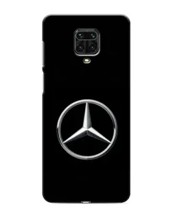 Чехол для Xiaomi Redmi Note 9S с картинкой «Mercedes классический лого»