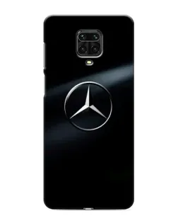 Чехол для Xiaomi Redmi Note 9S с картинкой «Mercedes на металле»