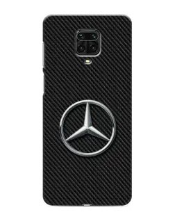 Чехол для Xiaomi Redmi Note 9S с картинкой «Карбоновый Mercedes стиль»