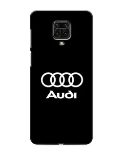 Чехол для Xiaomi Redmi Note 9S с картинкой «Классическое лого Audi»