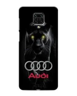 Чехол для Xiaomi Redmi Note 9S с картинкой «Пантера и Audi»