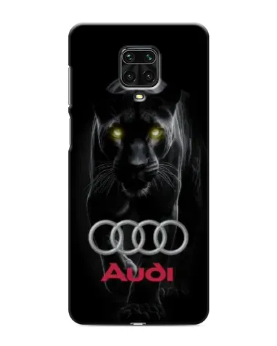 Чехол для Xiaomi Redmi Note 9S с картинкой «Пантера и Audi»