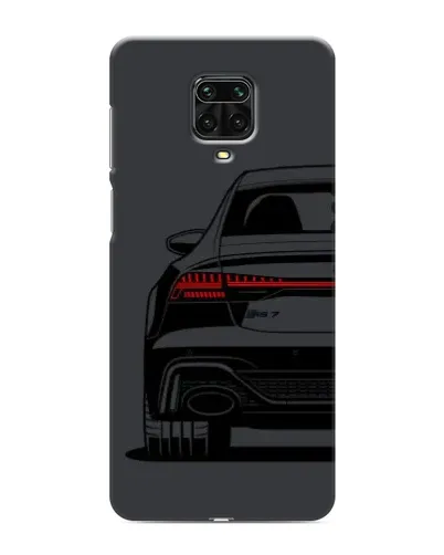Чехол для Xiaomi Redmi Note 9S с картинкой «Задняя часть Audi — арт»