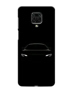 Чехол для Xiaomi Redmi Note 9S с картинкой «Взгляд Audi в темноте»