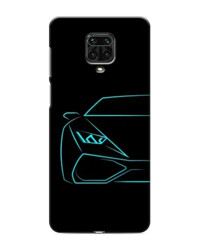 Чехол для Xiaomi Redmi Note 9S с картинкой «Голубой силуэт Lamborghini» Чехол для Xiaomi Redmi Note 9S с картинкой «Голубой силуэт Lamborghini»