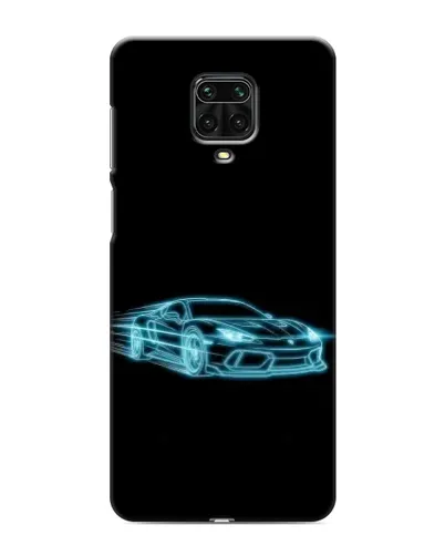 Чехол для Xiaomi Redmi Note 9S с картинкой «Неоновый контур Lamborghini» Чехол для Xiaomi Redmi Note 9S с картинкой «Неоновый контур Lamborghini»