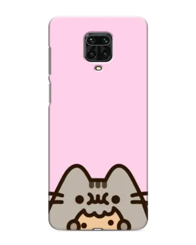 Чохол для Xiaomi Redmi Note 9S з картинкою «Pusheen та печиво»