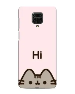 Чохол для Xiaomi Redmi Note 9S з картинкою «Пушин каже Hi» Чохол для Xiaomi Redmi Note 9S з картинкою «Пушин каже Hi»