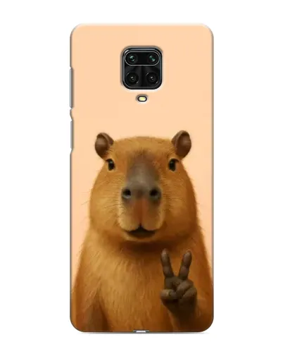 Чехол для Xiaomi Redmi Note 9S с картинкой «Капибара виктория» Чехол для Xiaomi Redmi Note 9S с картинкой «Капибара виктория»