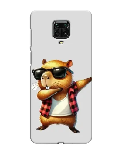 Чехол для Xiaomi Redmi Note 9S с картинкой «Капибара рэпер даб» Чехол для Xiaomi Redmi Note 9S с картинкой «Капибара рэпер даб»
