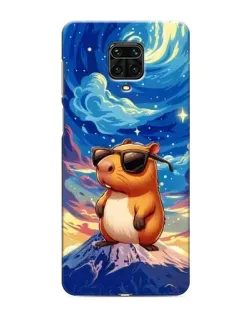 Чехол для Xiaomi Redmi Note 9S с картинкой «Капибара Ван Гога»