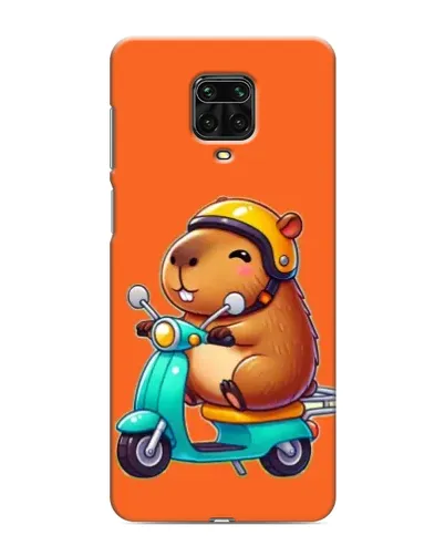 Чехол для Xiaomi Redmi Note 9S с картинкой «Капибара на скутере» Чехол для Xiaomi Redmi Note 9S с картинкой «Капибара на скутере»