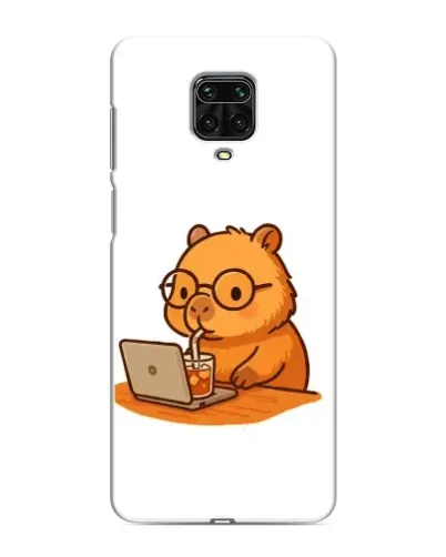 Чехол для Xiaomi Redmi Note 9S с картинкой «Капибара с ноутбуком» Чехол для Xiaomi Redmi Note 9S с картинкой «Капибара с ноутбуком»